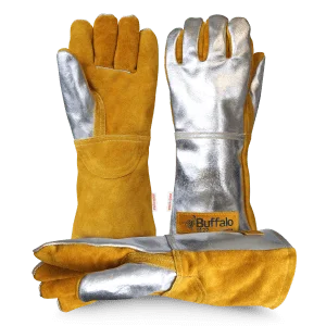 luva buffalo 9122 forneiro e soldador riscos térmicos protenge