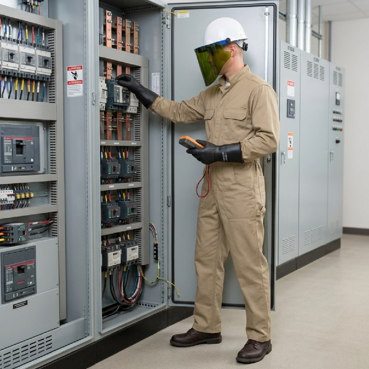 macacão proarc 9 para eletricistas proteção contra o arco elétrico protenge