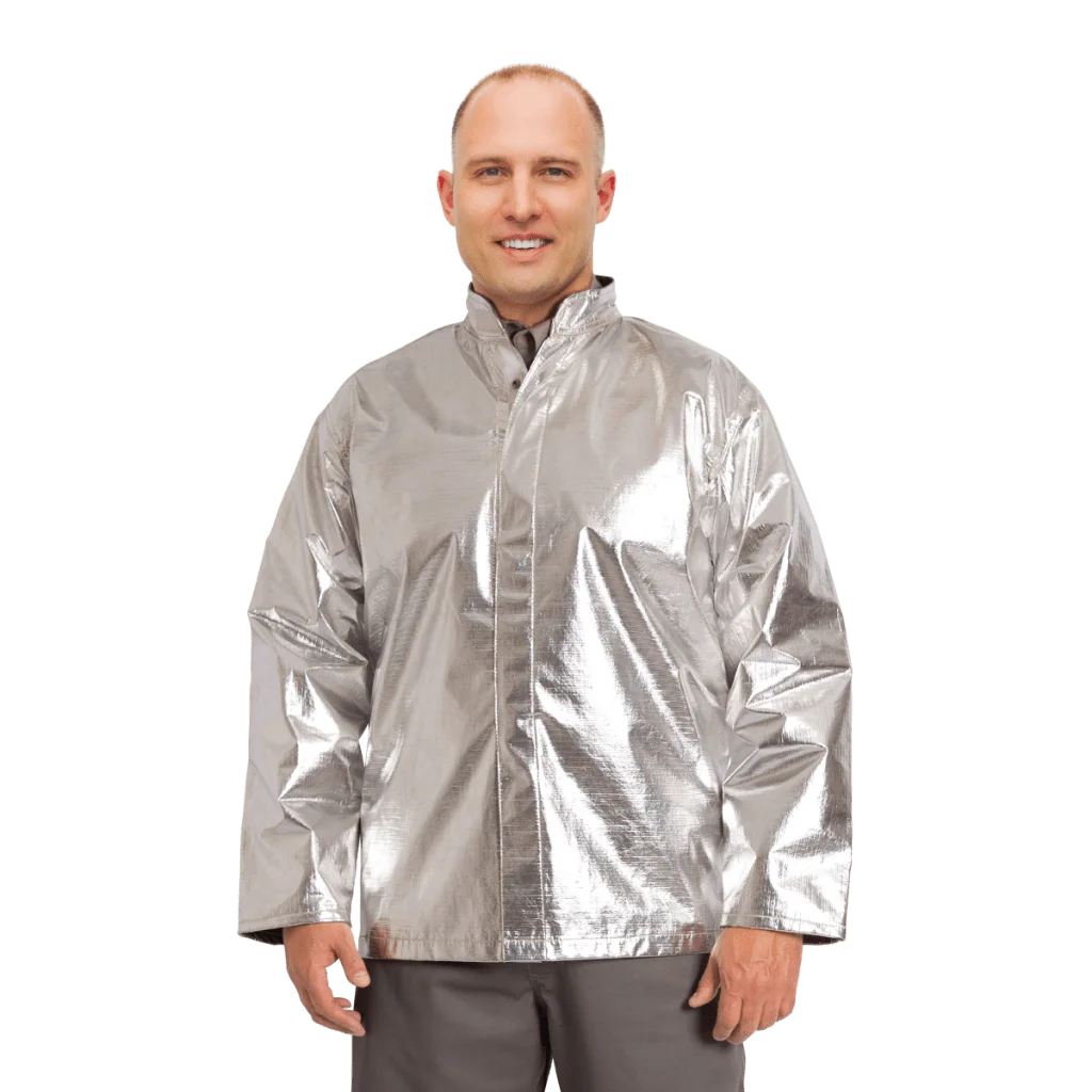 blusão em proheat AC6AL para forneiro riscos térmicos protenge